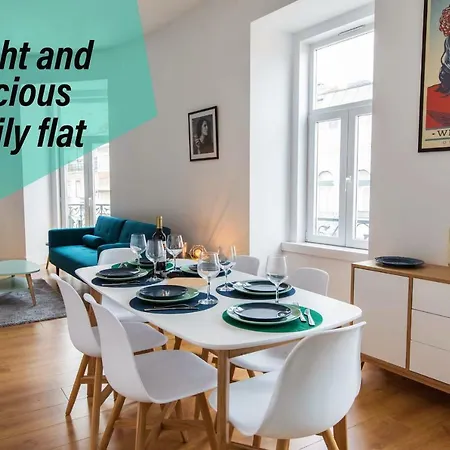 Lovelystay - Bright&spacious Flat In Graça *